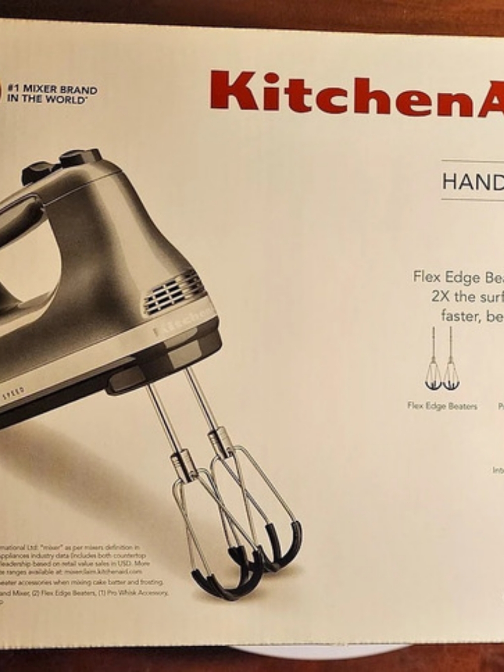 KitchenAid 6-Speed Hand Mixer Gray